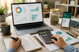 How to create a monthly budget from scratch for beginners with expense tracking and savings management